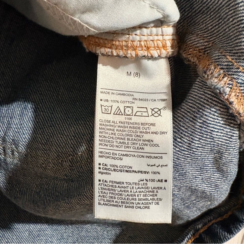 Old Navy Girl’s Denim Skirt, Size 8 - Picture 4 of 4